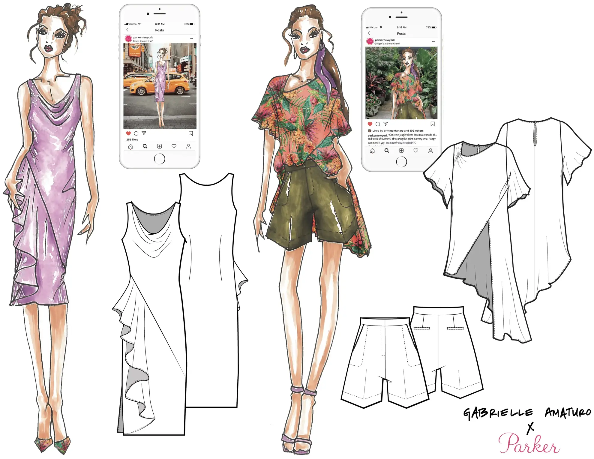 Parker NY dress and separates designs